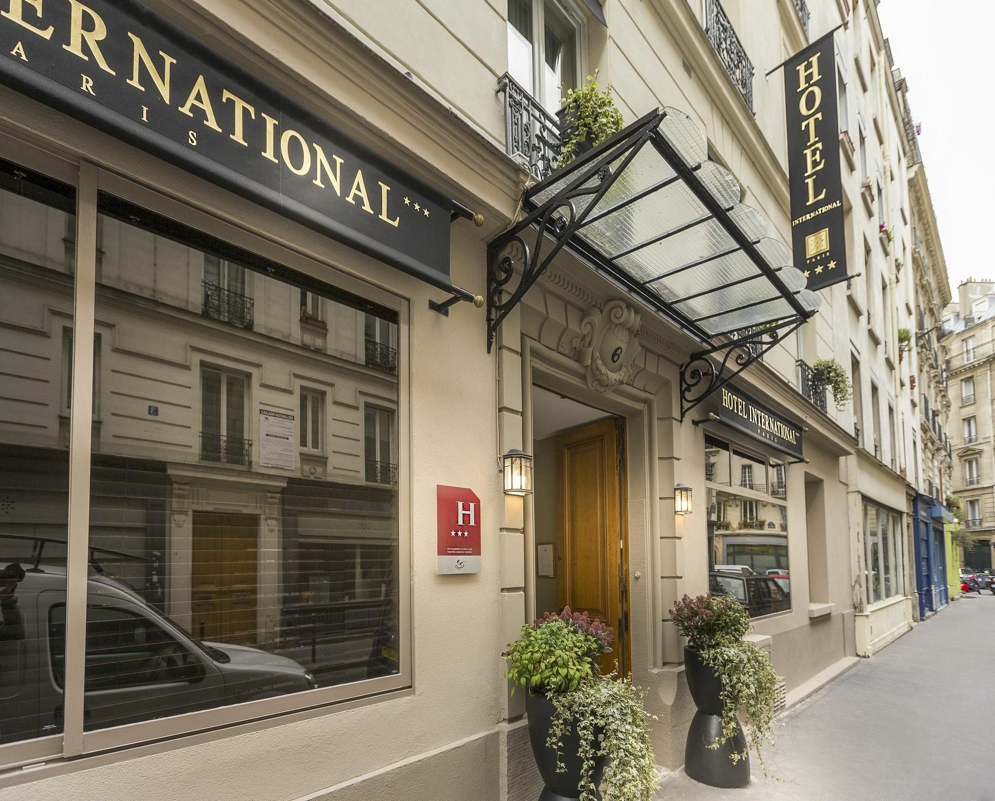 Hotel International Paris Bagian luar foto